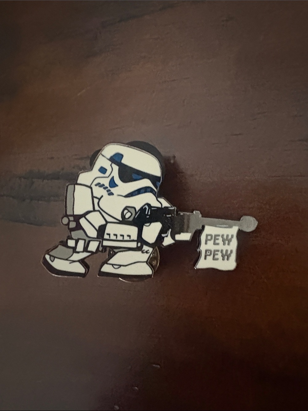 Disney Stormtrooper Enamel Pin - White & Black